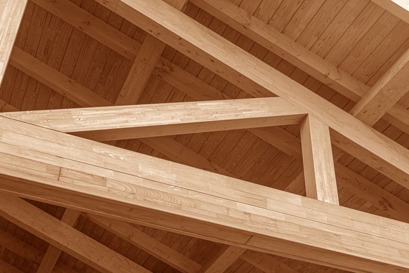 Natural Wood Roof Installation